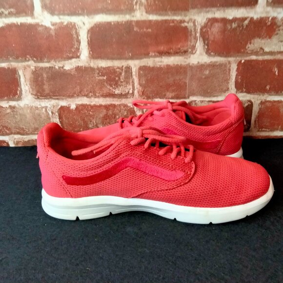 Vans Iso Womens Shoes Size 6 Red Sneakers - Picture 8 of 8